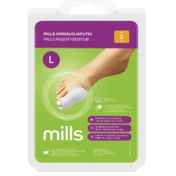 MILLS Ihonsuojaputki varpaille koko L 2 kpl