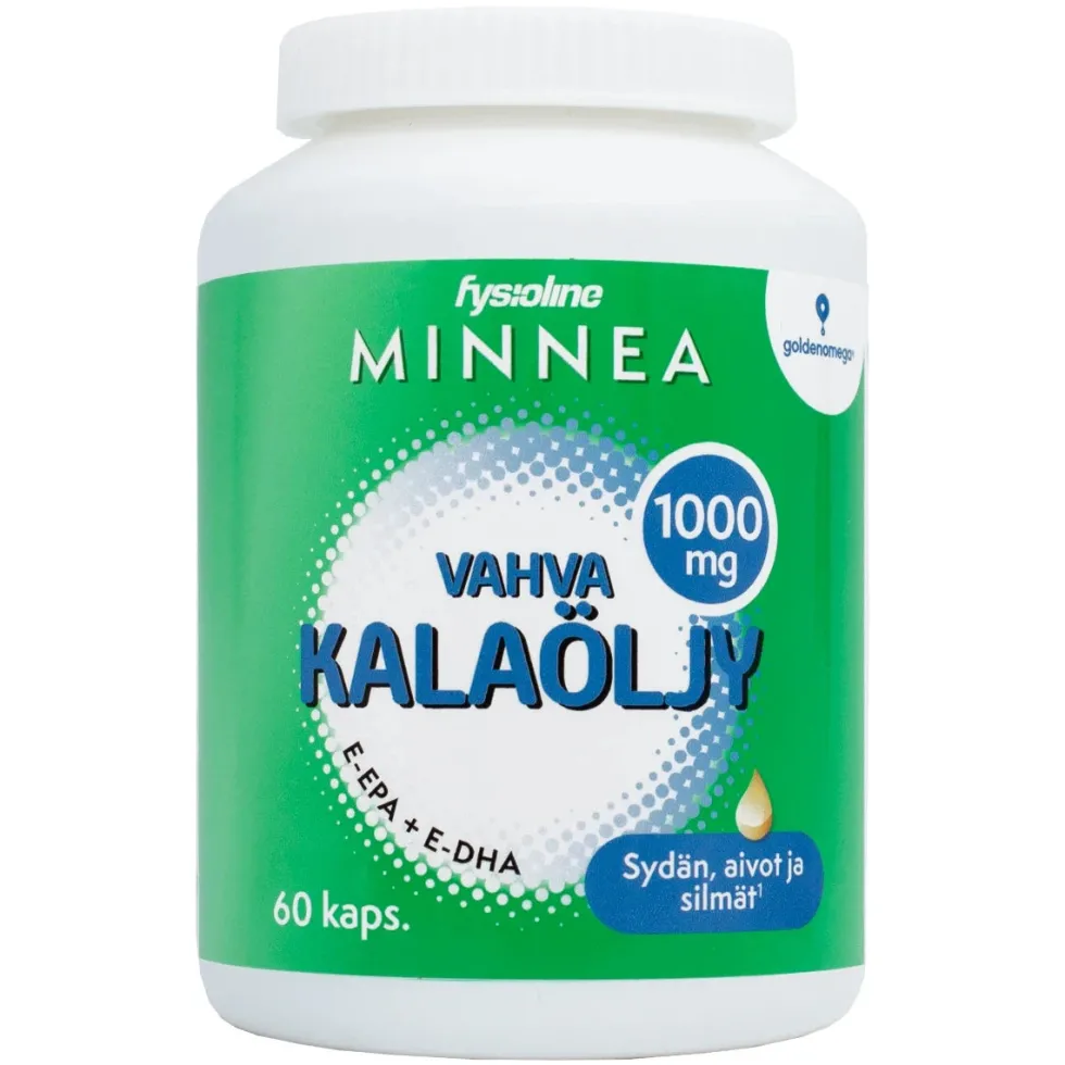 Minnea Vahva kalaöljy 1000 mg 60 kaps