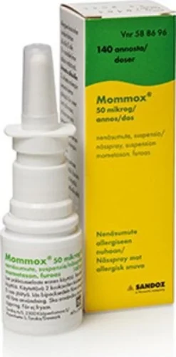 MOMMOX 0,05 mg/annos nenäsumute, suspensio