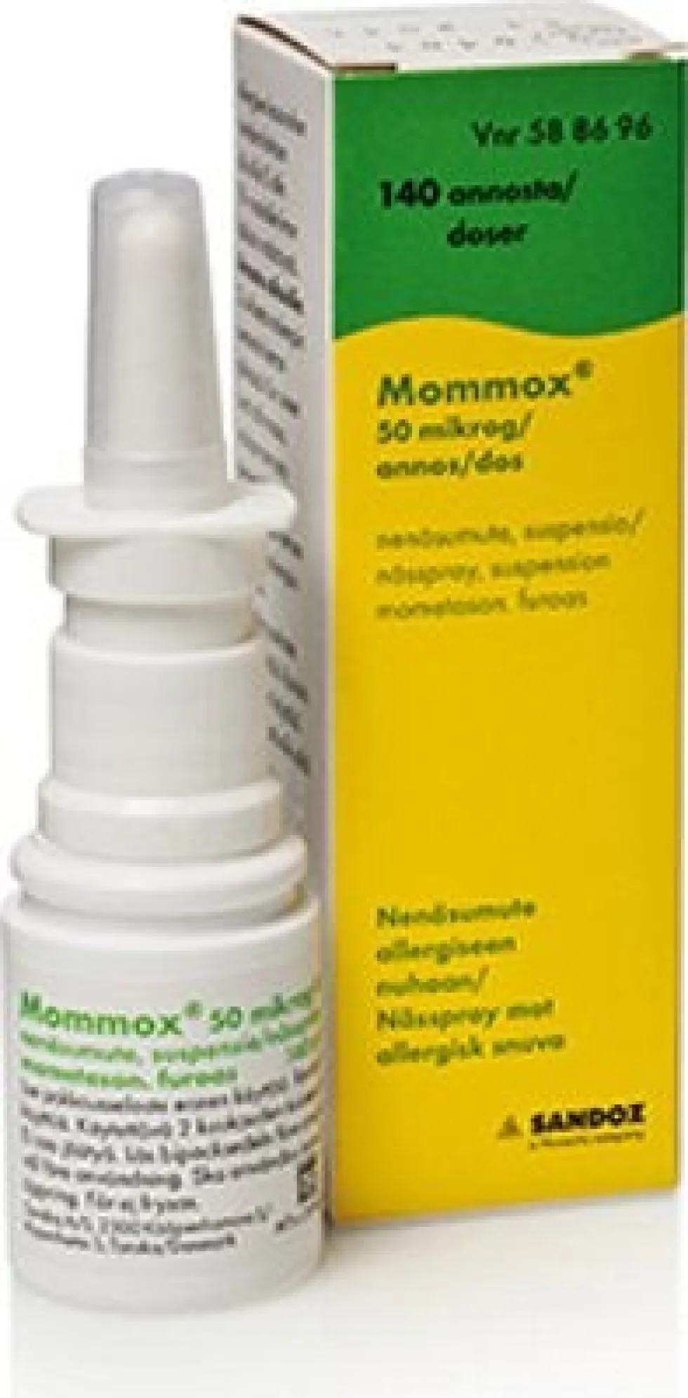 MOMMOX 0,05 mg/annos nenäsumute, suspensio