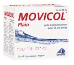 MOVICOL PLAIN jauhe oraaliliuosta varten, annospussi