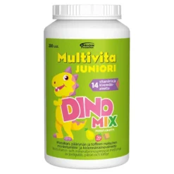 MULTIVITA Juniori Dino Mix monivitamiini 200 kpl