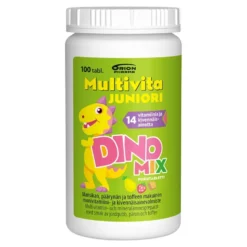 MULTIVITA Juniori Dino Mix monivitamiini 100 kpl