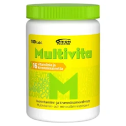 MULTIVITA Monivitamiinitabletti 100 kpl