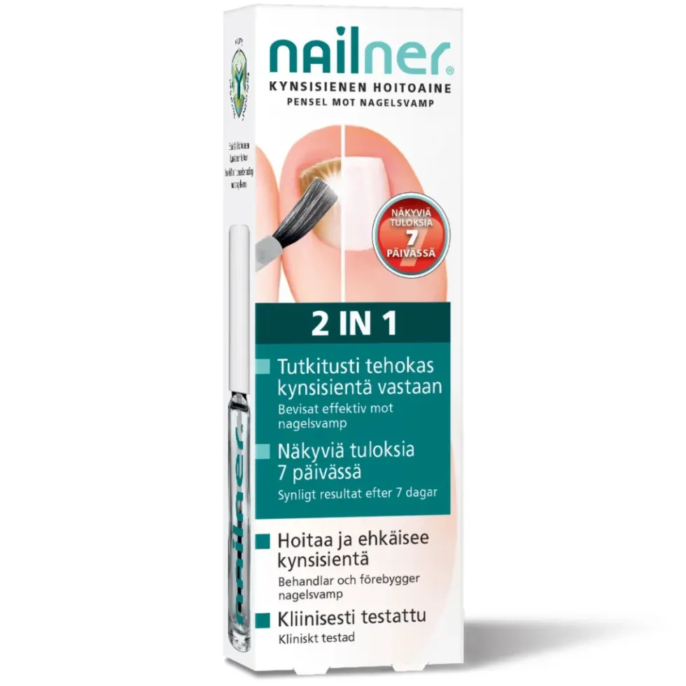 NAILNER Kynsisienen hoitoaine 2in1 5 ml
