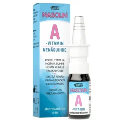 NASOLIN A-Vitamin suihke kuivan nenän hoitoon