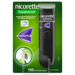 NICORETTE FRESHMINT 1 mg/annos sumute suuonteloon