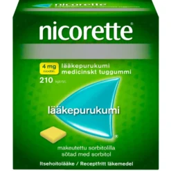 NICORETTE 4 mg lääkepurukumi