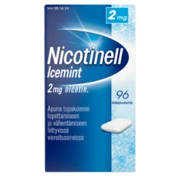 NICOTINELL ICEMINT 2 mg lääkepurukumi