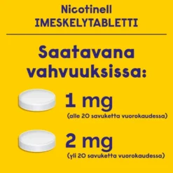 NICOTINELL MINT 1 mg imeskelytabletti