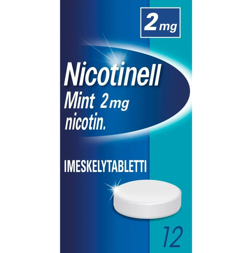 NICOTINELL MINT 2 mg imeskelytabletti