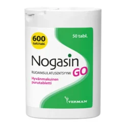 NOGASIN Go 600 GaIU purutabletti 50 kpl