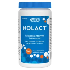 NOLACT Laktaasientsyymi 5000 FFC kapseli 100 kpl