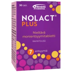 NOLACT Plus monientsyymitabletti 30 kpl