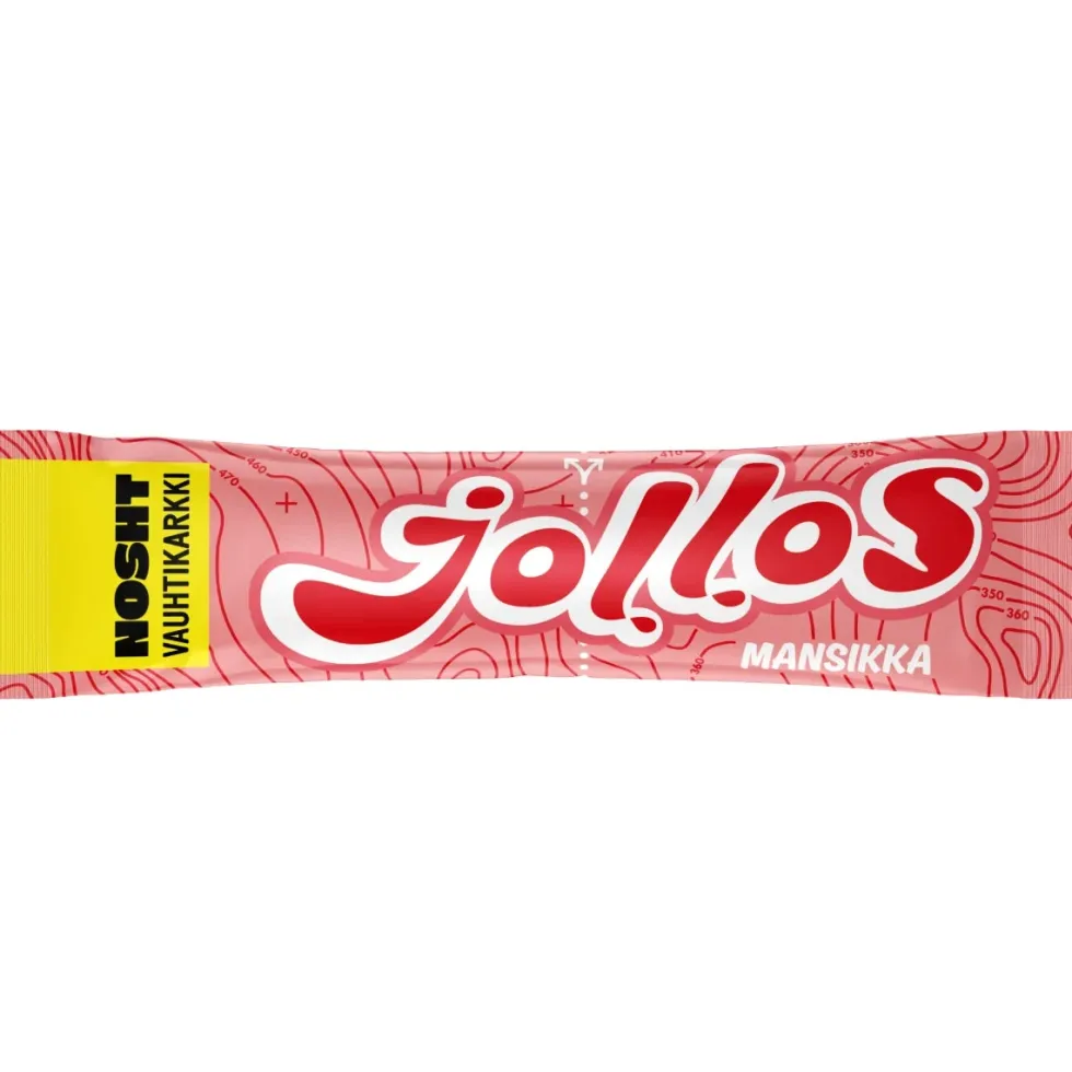 Nosht Jollos Vauhtikarkki Mansikka 15x52 g