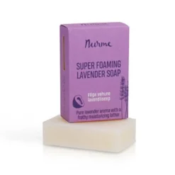 NURME Lavender Coconut Soap rauhoittava laventeli-kookospalasaippua