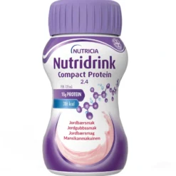 NUTRIDRINK Compact Protein Mansikka 4x125 ml