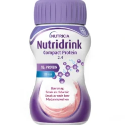 NUTRIDRINK Compact Protein marjanmakuinen 4x125 ml