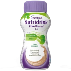 NUTRIDRINK Plantbased kasvipohjainen täydennysravintovalmiste mokka 4x200 ml