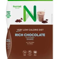 Nutrilett Rich Chocolate Shake VLCD ruokavalionkorvike 10x35 g