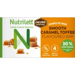 Nutrilett Smooth Caramel Toffee patukka 4x57 g