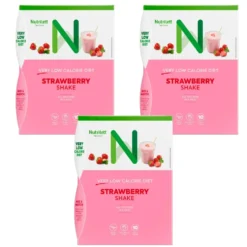 Nutrilett Strawberry Shake VLCD ruokavalionkorvike 3x10x35 g