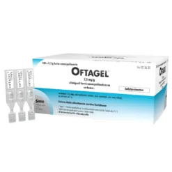 OFTAGEL 2,5 mg/g silmägeeli, kerta-annospakkaus