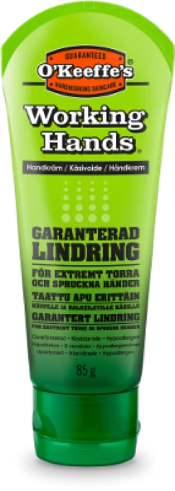 O KEEFFES Working Hands Tube käsivoide kuivalle iholle