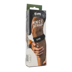 OM Knee Strap polvituki - Black - S/M