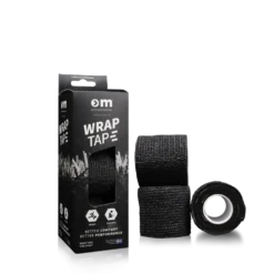 OM WRAP Tape 5 cm x 4,5 m musta suojateippi