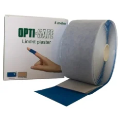 OPTI-SAFE Laastari Foam sininen 5 m x 6 cm