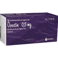 OVESTIN 0,5 mg emätinpuikko