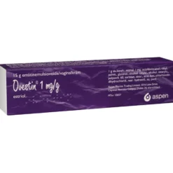 OVESTIN 1 mg/g emätinemulsiovoide asetin