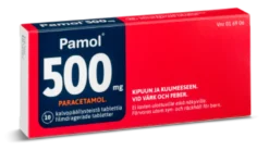 PAMOL 500 mg tabletti, kalvopäällysteinen