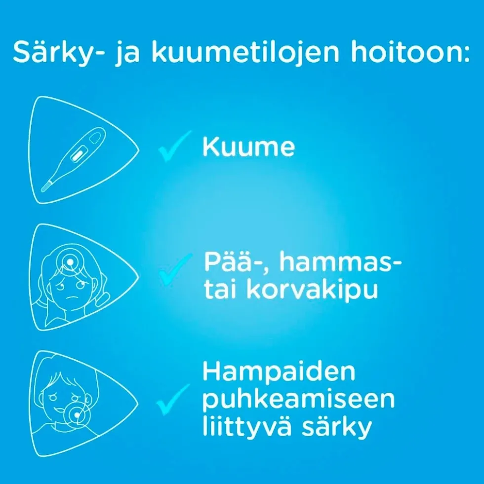 PANADOL 125 mg peräpuikko