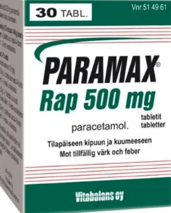 PARAMAX RAP 500 mg tabletti
