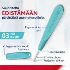 PARODONTAX Interdental Brush 0,6 mm hammasväliharja 6 kpl