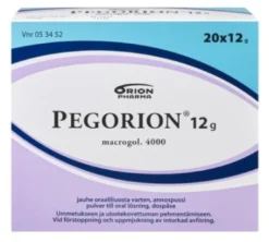 PEGORION 12 g jauhe oraaliliuosta varten, annospussi