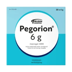 PEGORION 6 g jauhe oraaliliuosta varten, annospussi 20 kpl