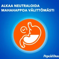 PEPCID DUO 10 mg/165 mg/800 mg purutabl