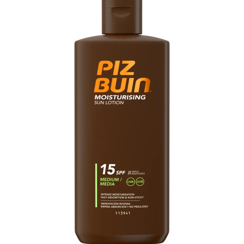 PIZ BUIN Moisturising Sun lotion SPF15 aurinkosuojavoide 200 ml