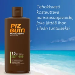 PIZ BUIN Moisturising Sun lotion SPF15 aurinkosuojavoide 200 ml