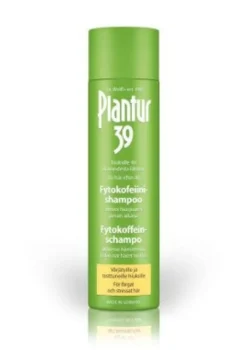 PLANTUR 39 Fytokofeiinishampoo värjätyille ja rasittuneille hiuksille