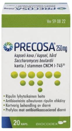 PRECOSA 250 mg kapseli, kova