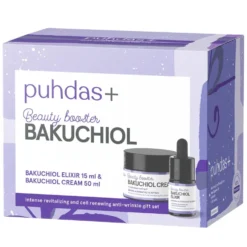 PUHDAS+ Bakuchiol Cream & Serum lahjapakkaus
