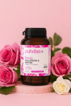 PUHDAS+ Beauty kollageeni & biotiini kapseli 120 kpl