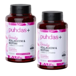 PUHDAS+ Beauty kollageeni & biotiini 2x120 kaps