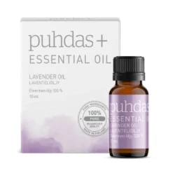 PUHDAS+ 100 % Essential oil lavender eteerinen laventeliöljy 10 ml