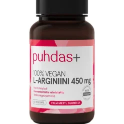 Puhdas+ L-Arginiinikapseli 450 mg 60 kpl
