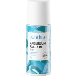 PUHDAS+ Magnesium Roll-On Sport 75 ml